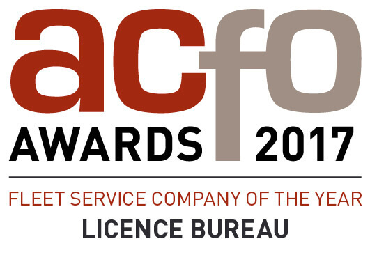 Licence Bureau are announced a  joint winner of the ACFO 2017 Fleet Service Company of the Year award as sponsored by Suzuki GB