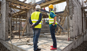 construction site workers