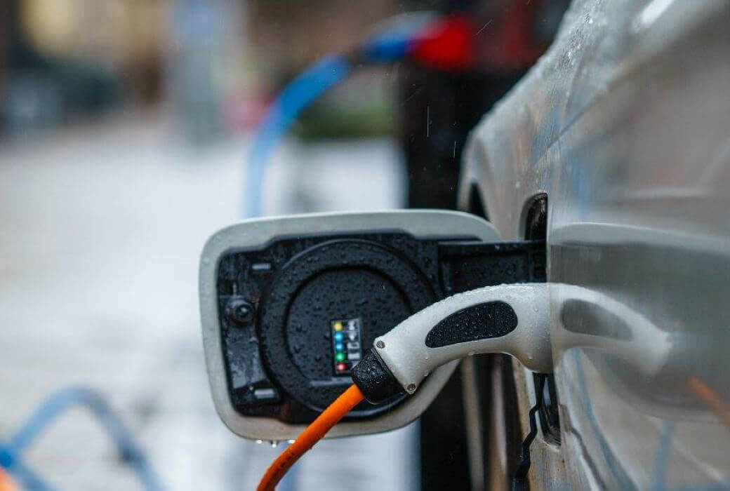 Electric vehicle charging point