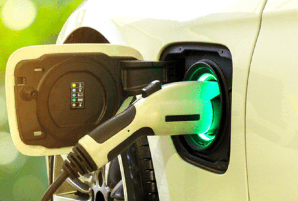 Electric vehicle header