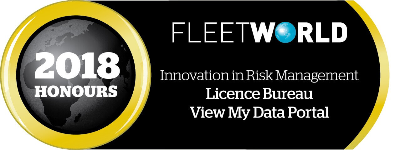 Licence Bureau wins the FleetWorld 2018 Honours for Innovation in Risk Management