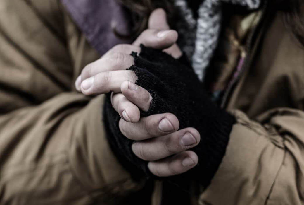 Homeless support header