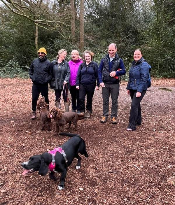 Macmillan fundraiser walk Sutton Park