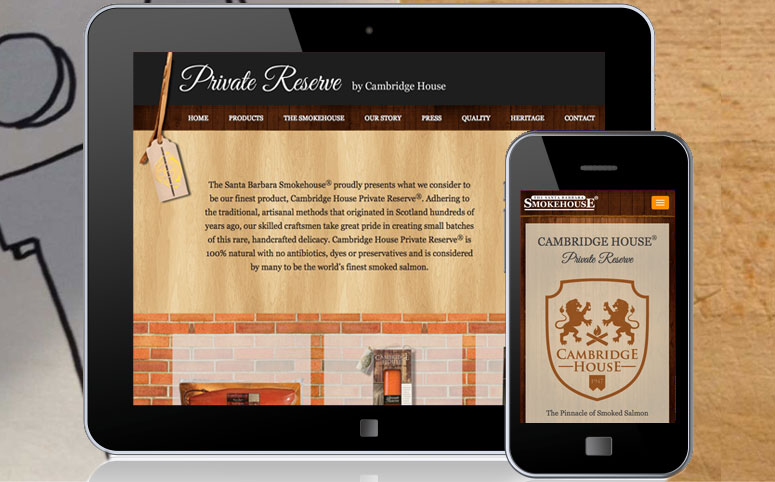 Santa Barbara Smokehouse web design