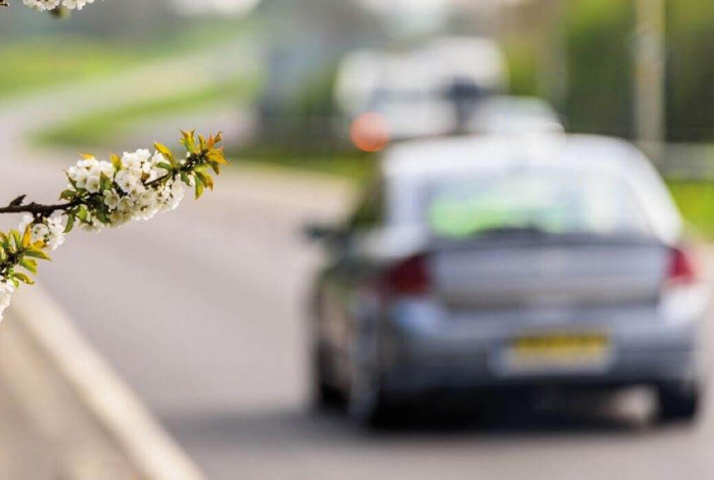 Watch out for potholes and uneven pavements